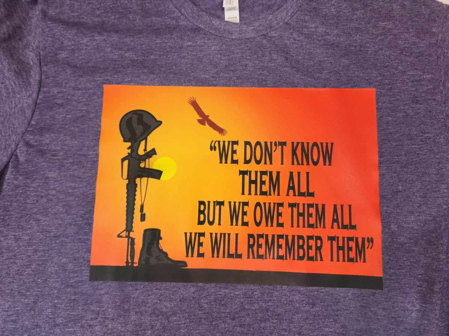 We Don't Know Them All Purple T-Shirt