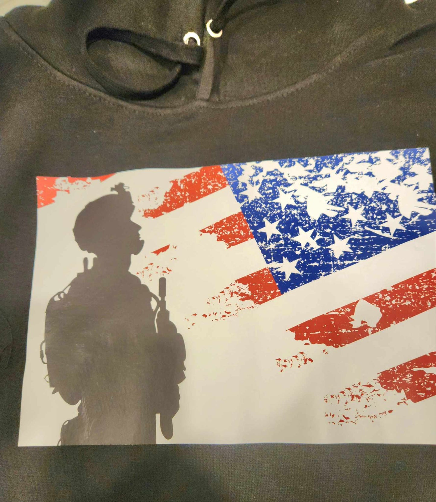 Soldier Black Hoodie