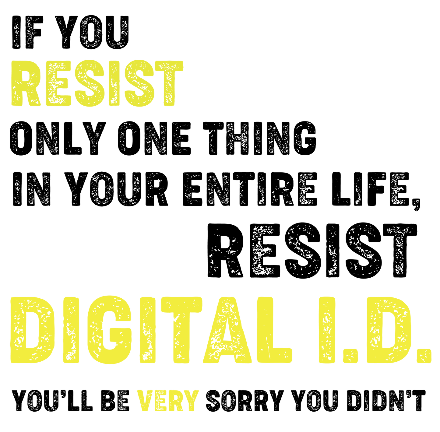 Vaccines and Digital ID Custom Artwork