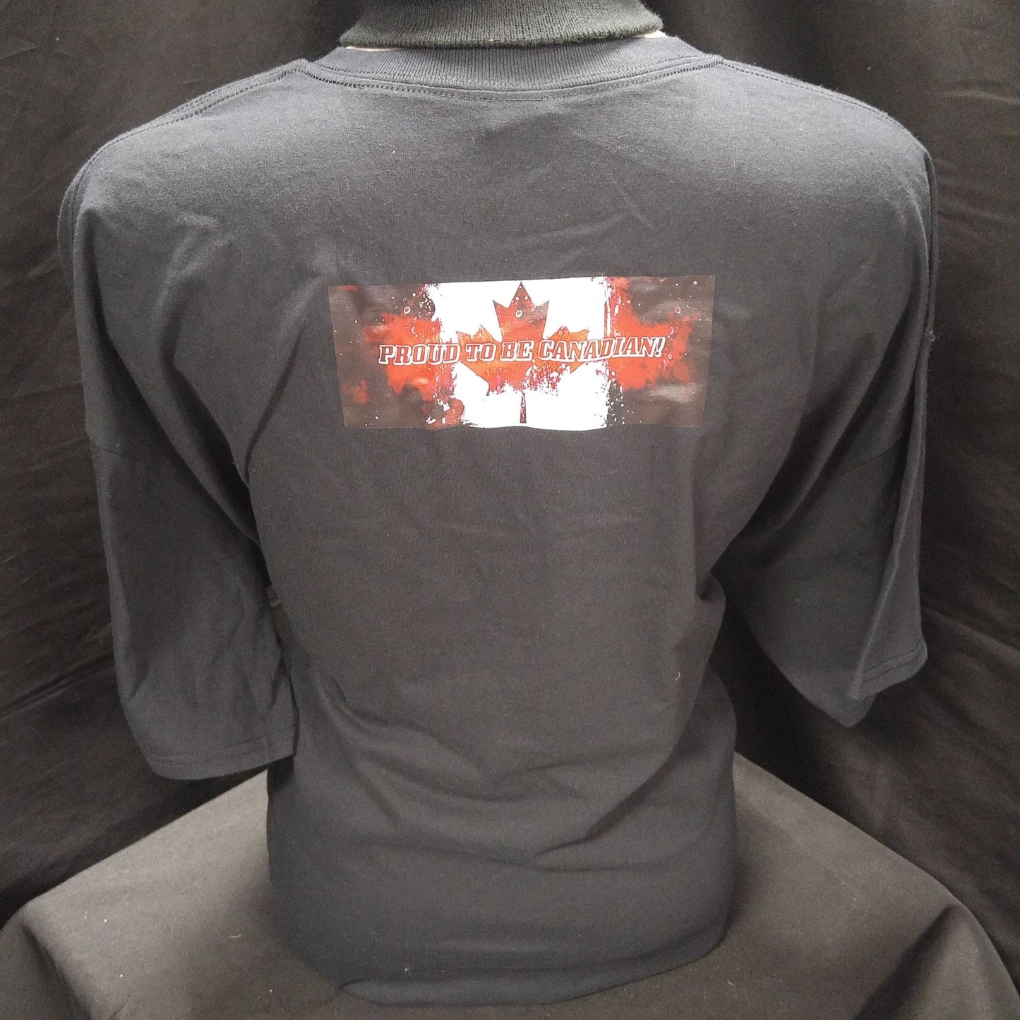 Moose Black T-Shirt With Pocket