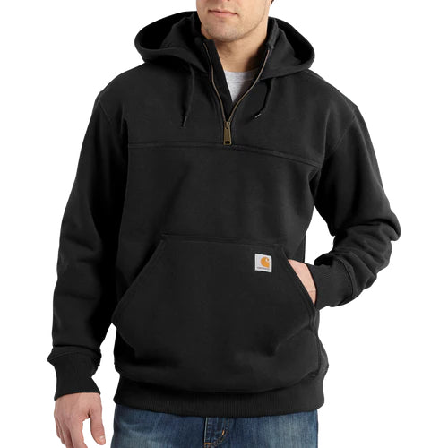 Carhartt Rain Defender Paxton Heavyweight Hooded Zip Mock Sweatshirt