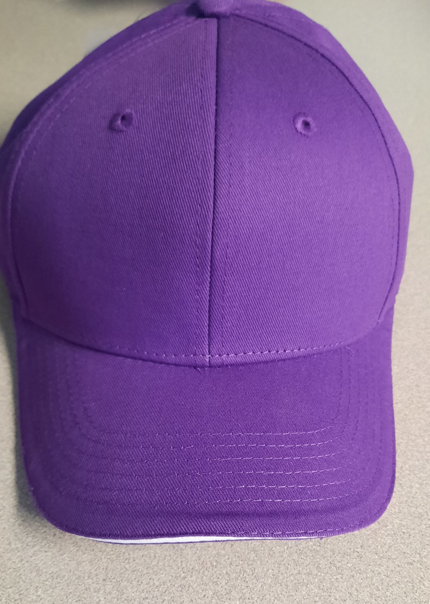 Blank Purple Sport Hats