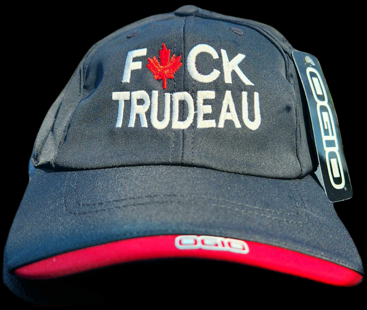 F*CK Trudeau Hat - Black and Red