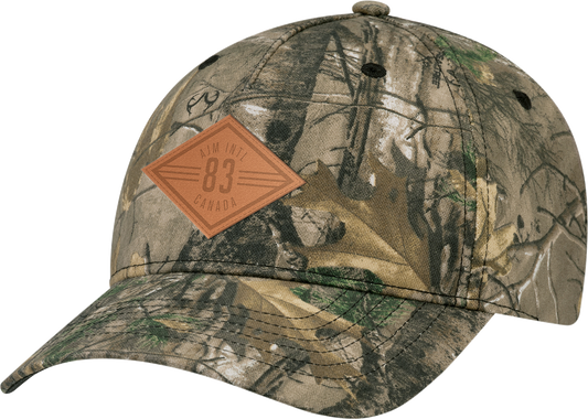 Brushed Polycotton Camo Hat