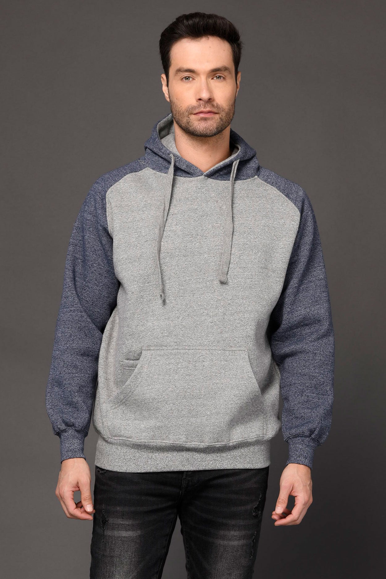 Miltex - 869 2-Tone Marled Hoodie