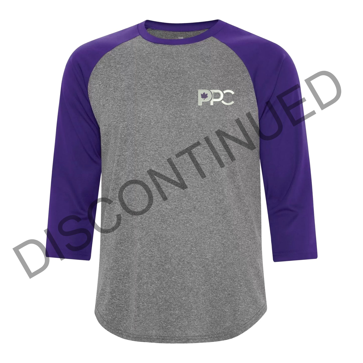 PPC Grey/Purple B-Ball 3/4 Sleeve (Candidate)