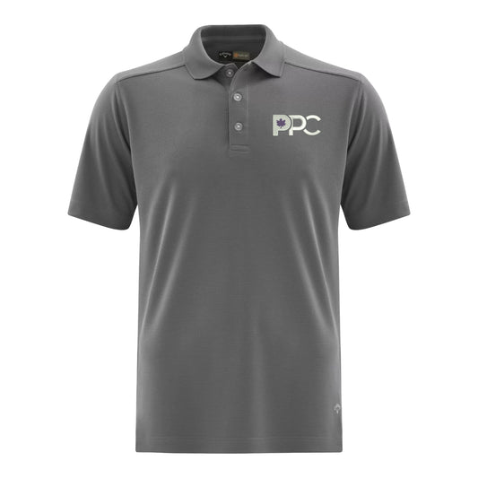 PPC Men's Grey Collar Polo