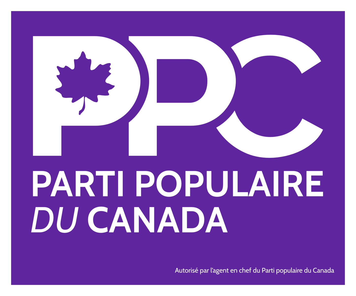 PPC Bag Sign 20 x 24 (Generic) (French)