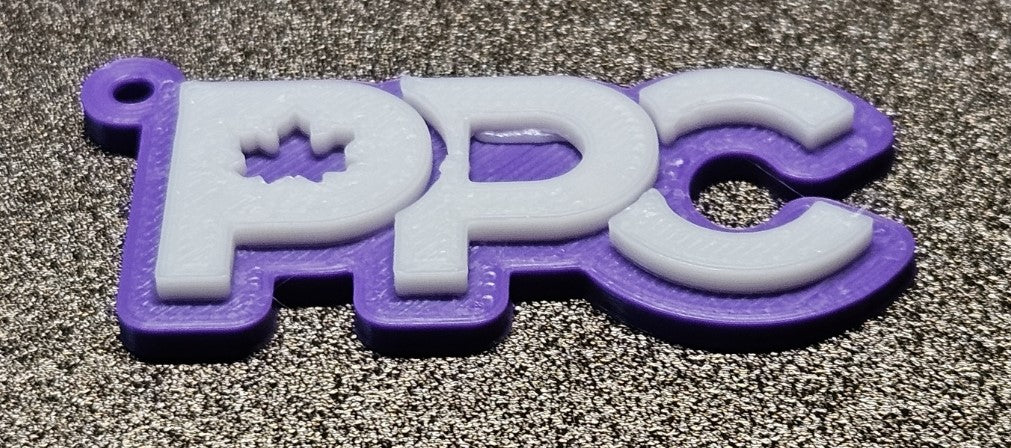 3D Printed PPC Keychains (CUSTOM ORDER)