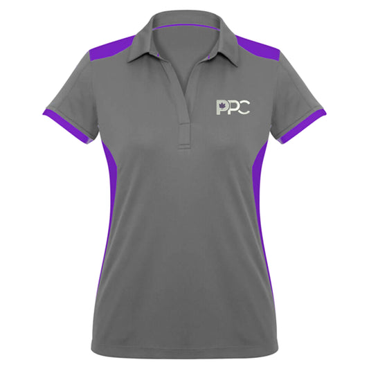 PPC Grey Ladies Polo