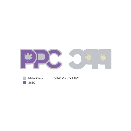 PPC Purple Metal Pins (Candidate)