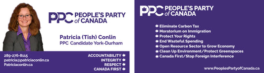 PPC Candidate Business Cards