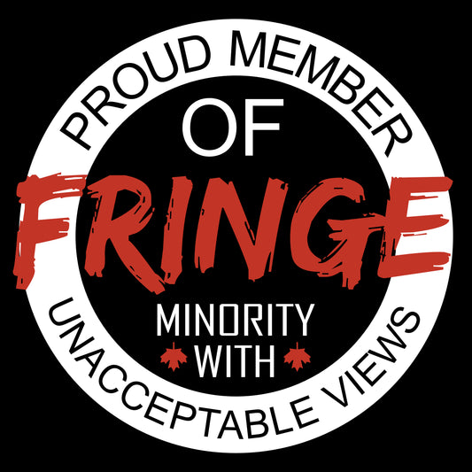 Proud Member of Fringe Minority Stickers