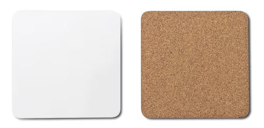 Square Coaster Cork