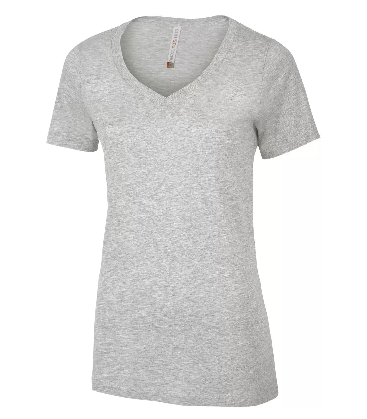 ATC™ EUROSPUN® RING SPUN V-NECK LADIES' TEE. ATC8001L