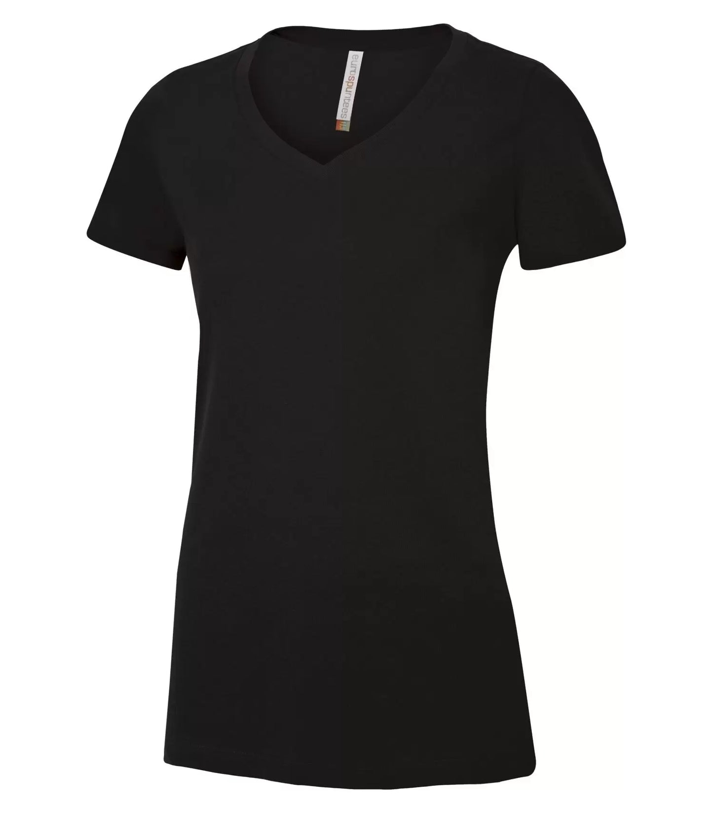 ATC™ EUROSPUN® RING SPUN V-NECK LADIES' TEE. ATC8001L