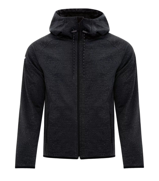 Dryframe - Dry Tech Water Resistant Fleece Full Zip Hooded Jacket