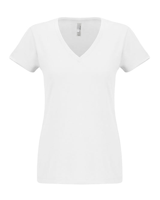 N6480 - Next Level Apparel Ladies' Sueded V-Neck T-Shirt