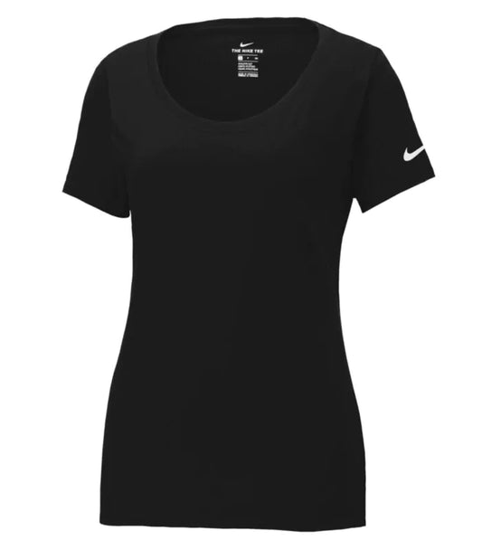 Nike Dri-Fit Cotton/Poly Scoop Neck Ladies Tee