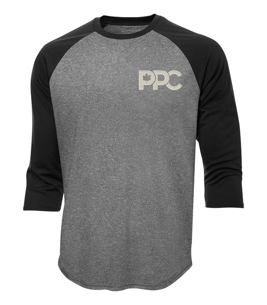 PPC Grey/Purple B-Ball 3/4 Sleeve (Candidate)