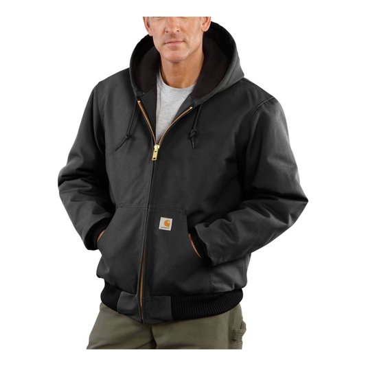 Carhartt Men’s Duck Quilted Flannel-Lined Active Jacket