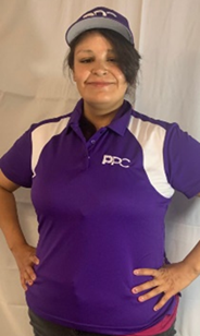 PPC Purple/White Polo Shirt